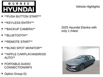 2025 Hyundai ELANTRA SEL Sport