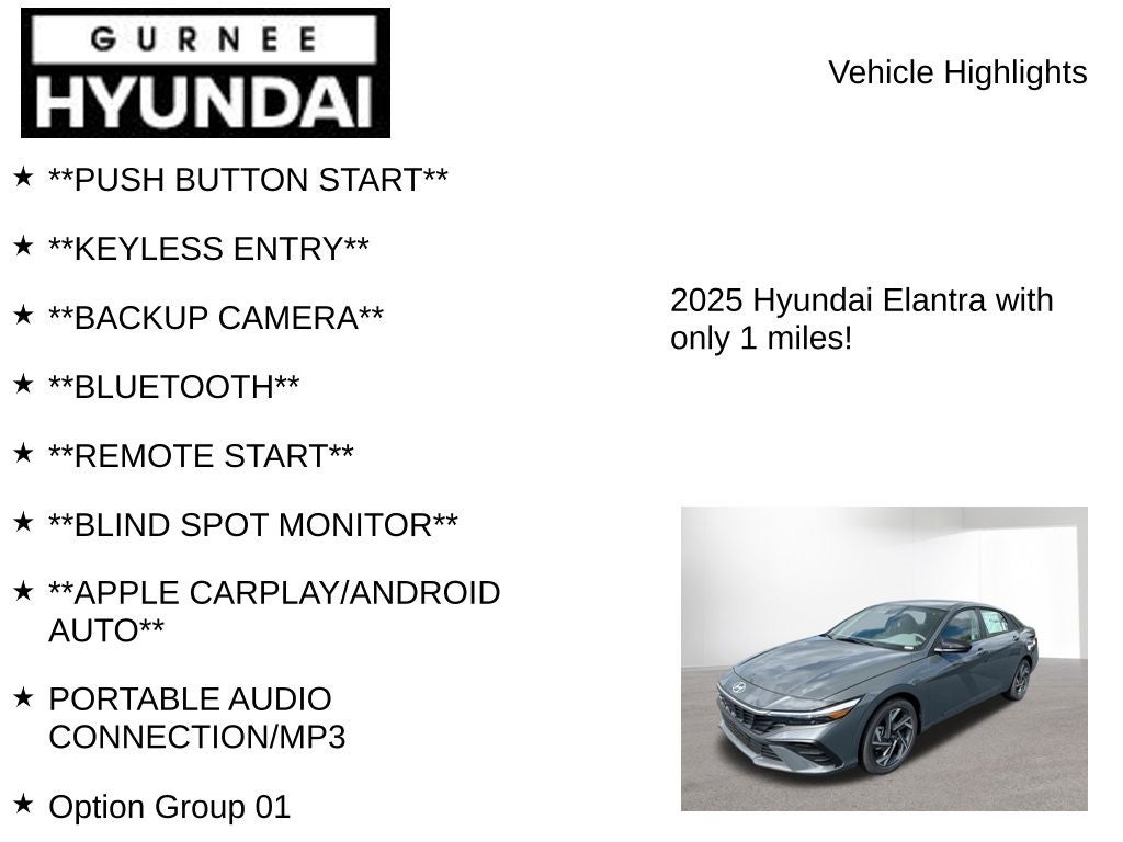 2025 Hyundai ELANTRA SEL Sport