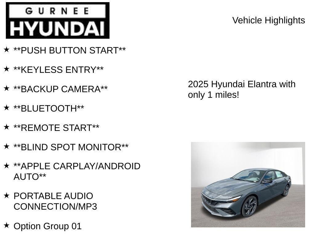 2025 Hyundai ELANTRA SEL Sport