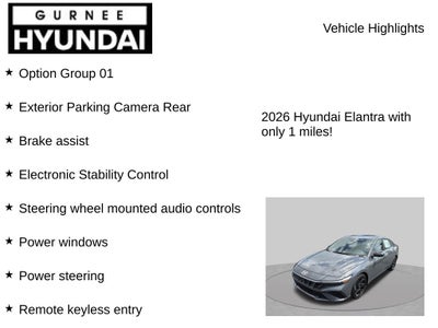 2026 Hyundai ELANTRA SEL Sport