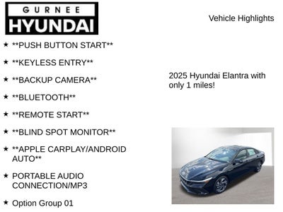 2025 Hyundai ELANTRA SEL Sport