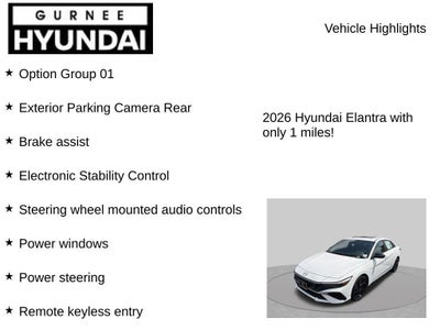 2026 Hyundai ELANTRA SEL Sport