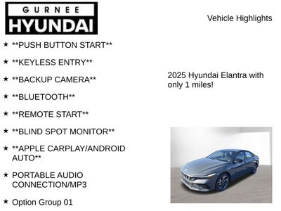 2025 Hyundai ELANTRA SEL Sport