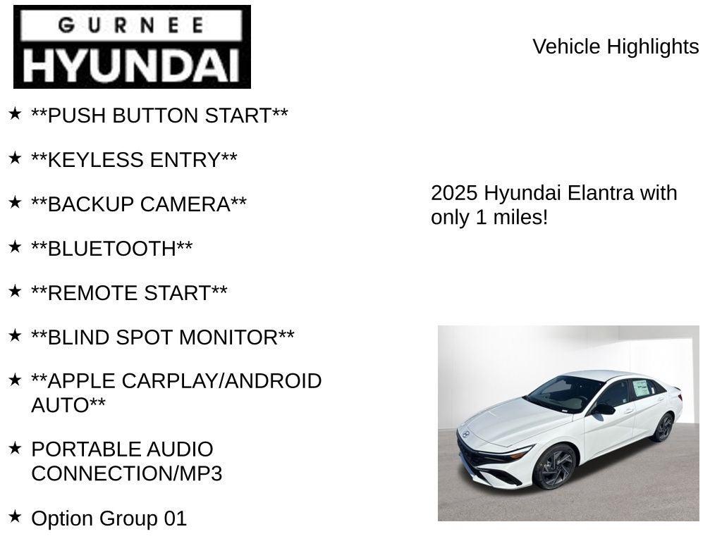 2025 Hyundai ELANTRA SEL Sport
