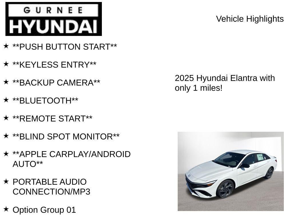 2025 Hyundai ELANTRA SEL Sport
