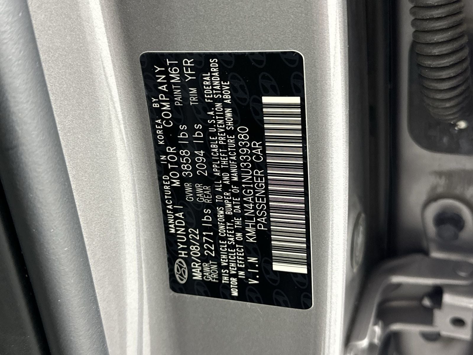 2022 Hyundai ELANTRA SEL Premium