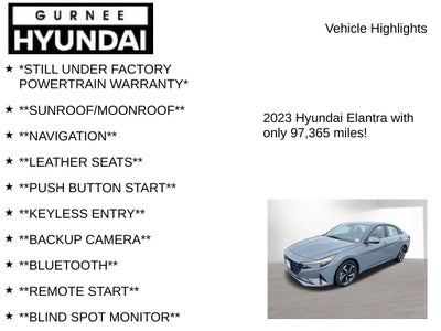 2023 Hyundai ELANTRA Limited