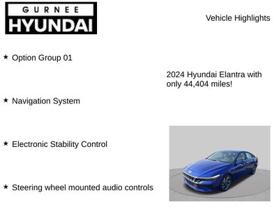2024 Hyundai ELANTRA Limited