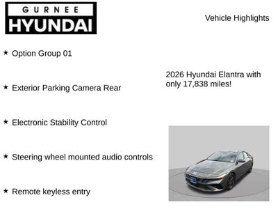 2026 Hyundai ELANTRA SEL Sport