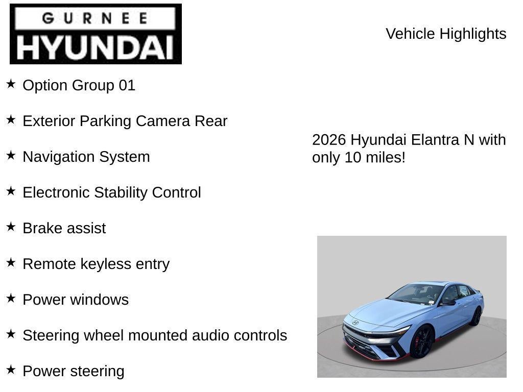 2026 Hyundai ELANTRA N Base