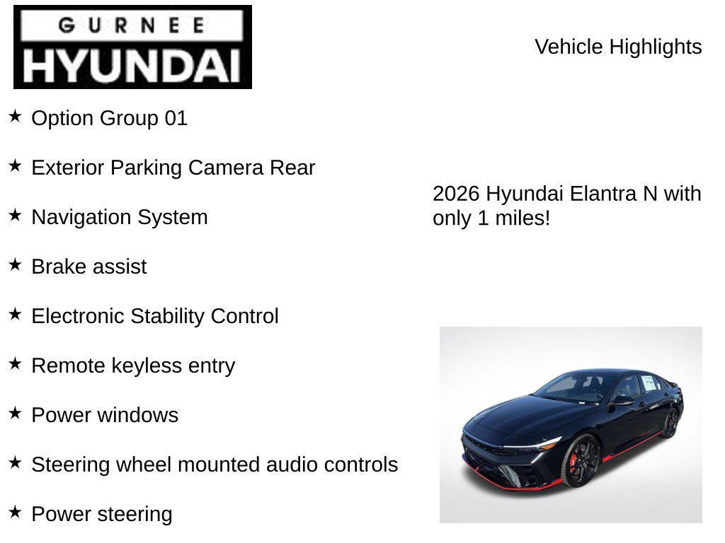 2026 Hyundai ELANTRA N Base
