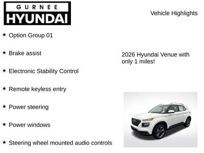 2026 Hyundai VENUE SEL