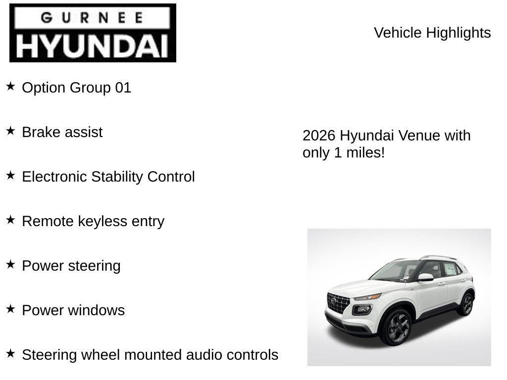 2026 Hyundai VENUE SEL