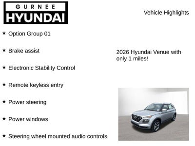 2026 Hyundai VENUE SEL