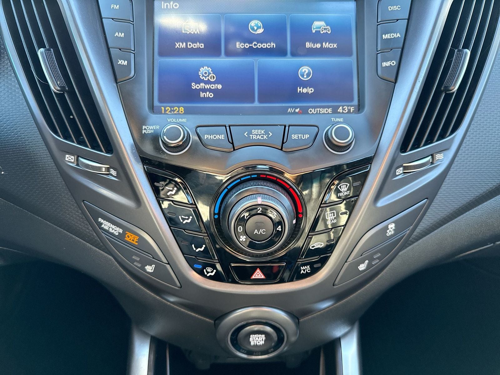 2014 Hyundai VELOSTER Turbo W/Black