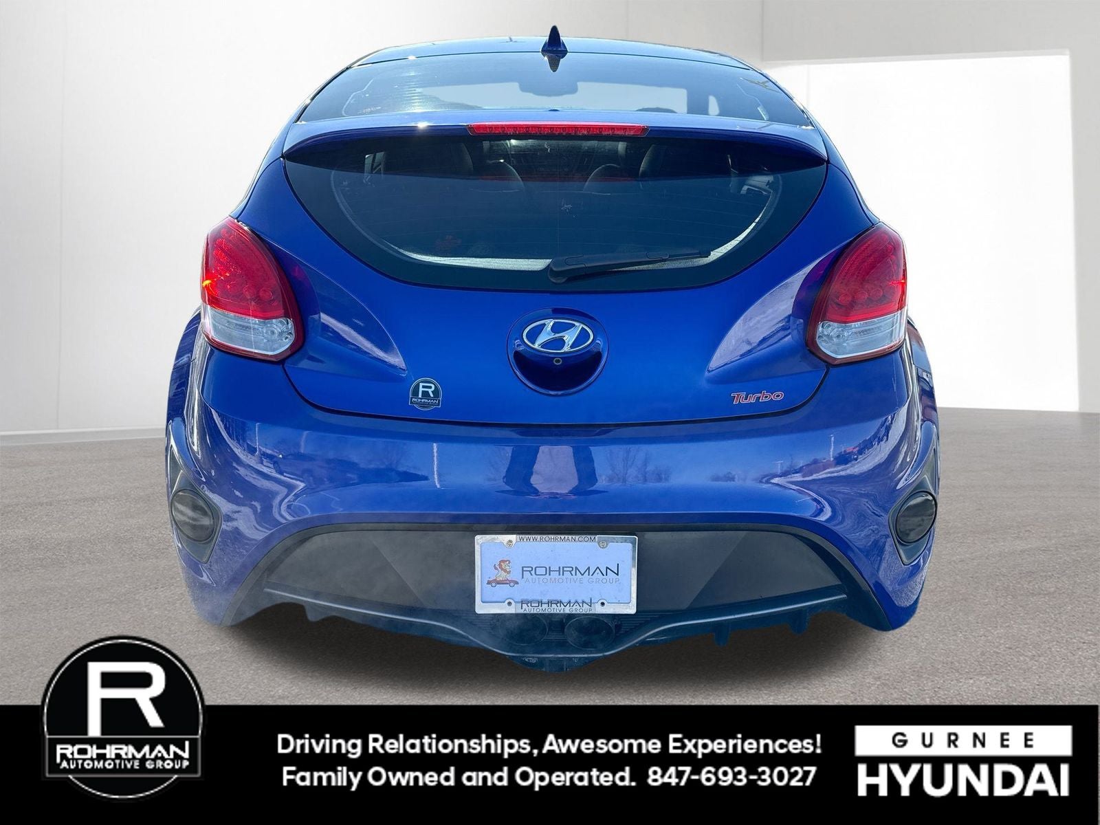 2014 Hyundai VELOSTER Turbo W/Black