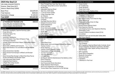 2025 Kia Soul LX