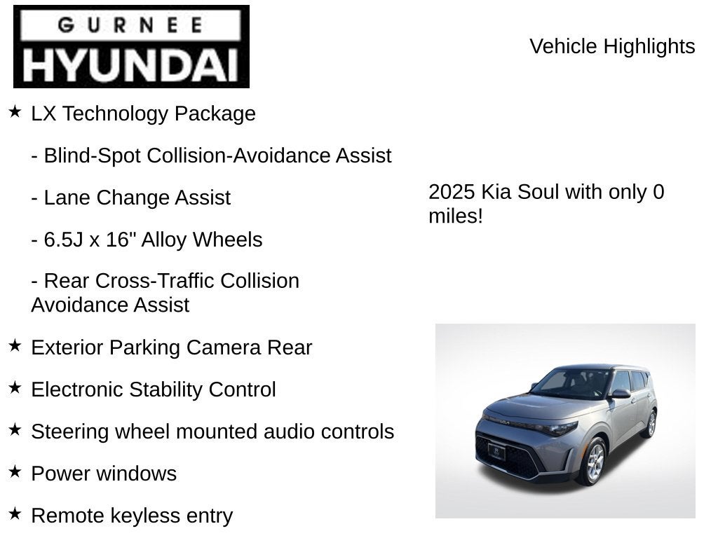 2025 Kia Soul LX