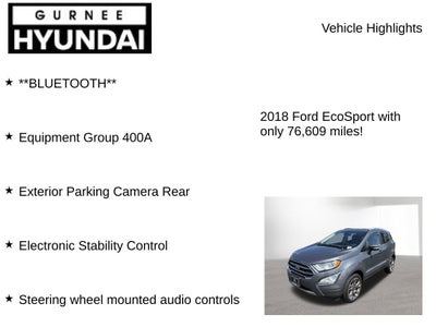 2018 Ford EcoSport Titanium