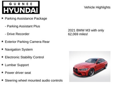 2021 BMW M3 Competition