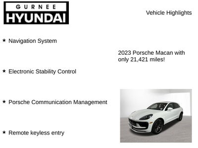 2023 Porsche Macan Base