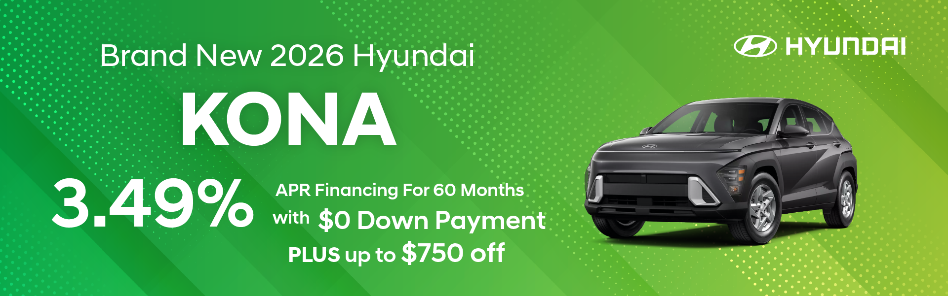 Brand New 2026 Hyundai KONA