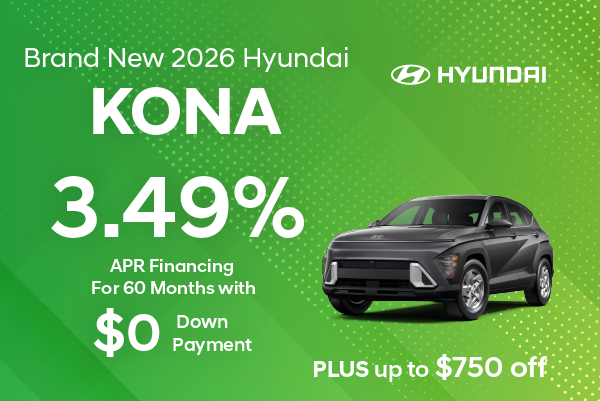 Brand New 2026 Hyundai KONA