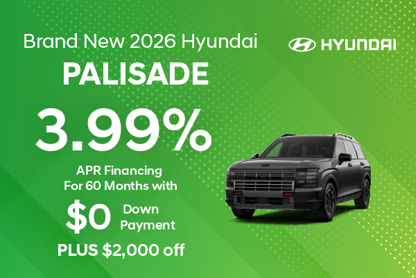 Brand New 2026 Hyundai PALISADE 