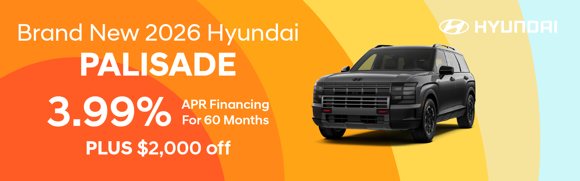 Brand New 2026 Hyundai PALISADE