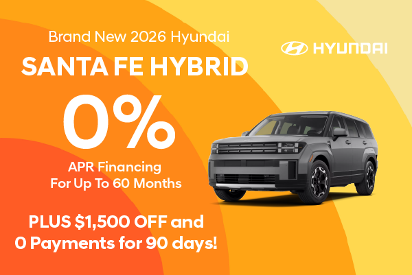 Brand New 2026 Hyundai SANTA FE Hybrid