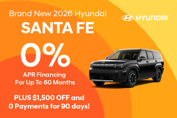 Brand New 2026 Hyundai SANTA FE