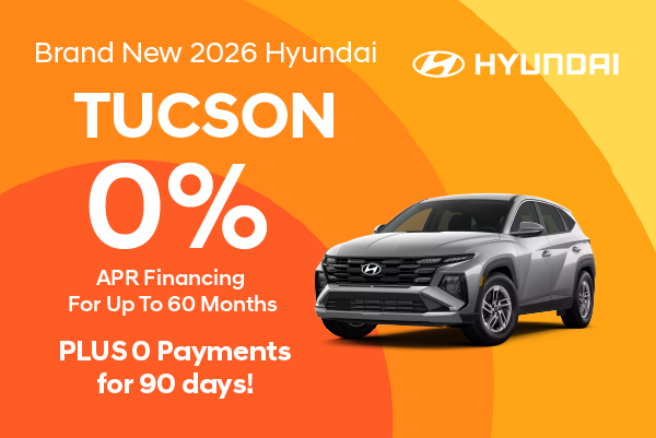 Brand New 2026 Hyundai TUCSON