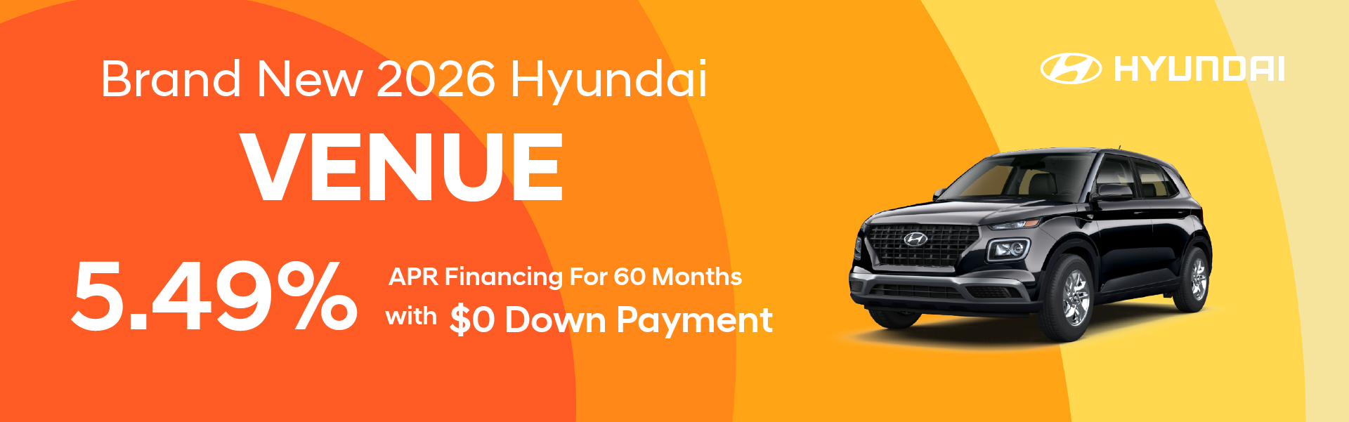 Brand New 2026 Hyundai VENUE