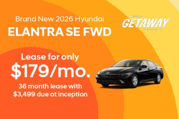 Brand New 2026 Hyundai Elantra SE FWD