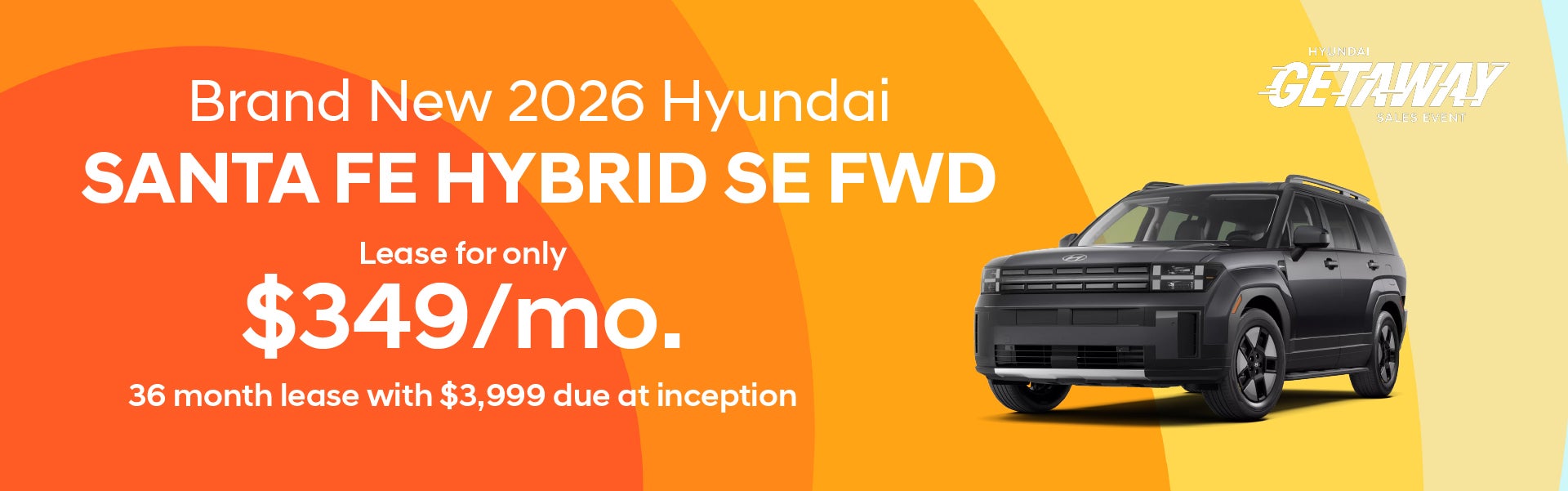 Brand New 2026 Hyundai Santa Fe Hybrid SE FWD