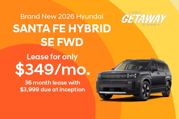 Brand New 2026 Hyundai Santa Fe Hybrid SE FWD
