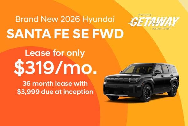 Brand New 2026 Hyundai Santa Fe SE FWD