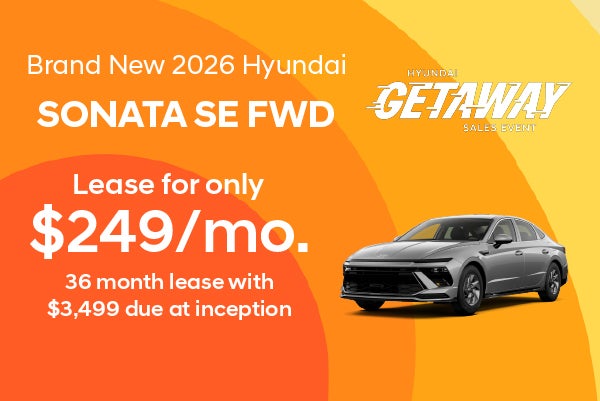 Brand New 2026 Hyundai Sonata SE FWD