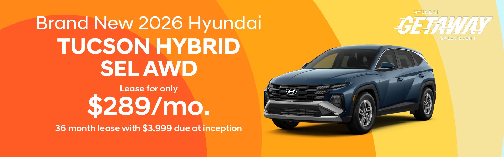 Brand New 2026 Hyundai Tucson Hybrid SEL AWD
