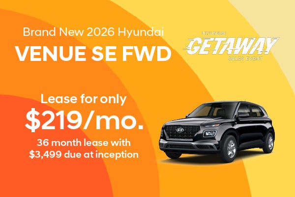 Brand New 2026 Hyundai Venue SE FWD