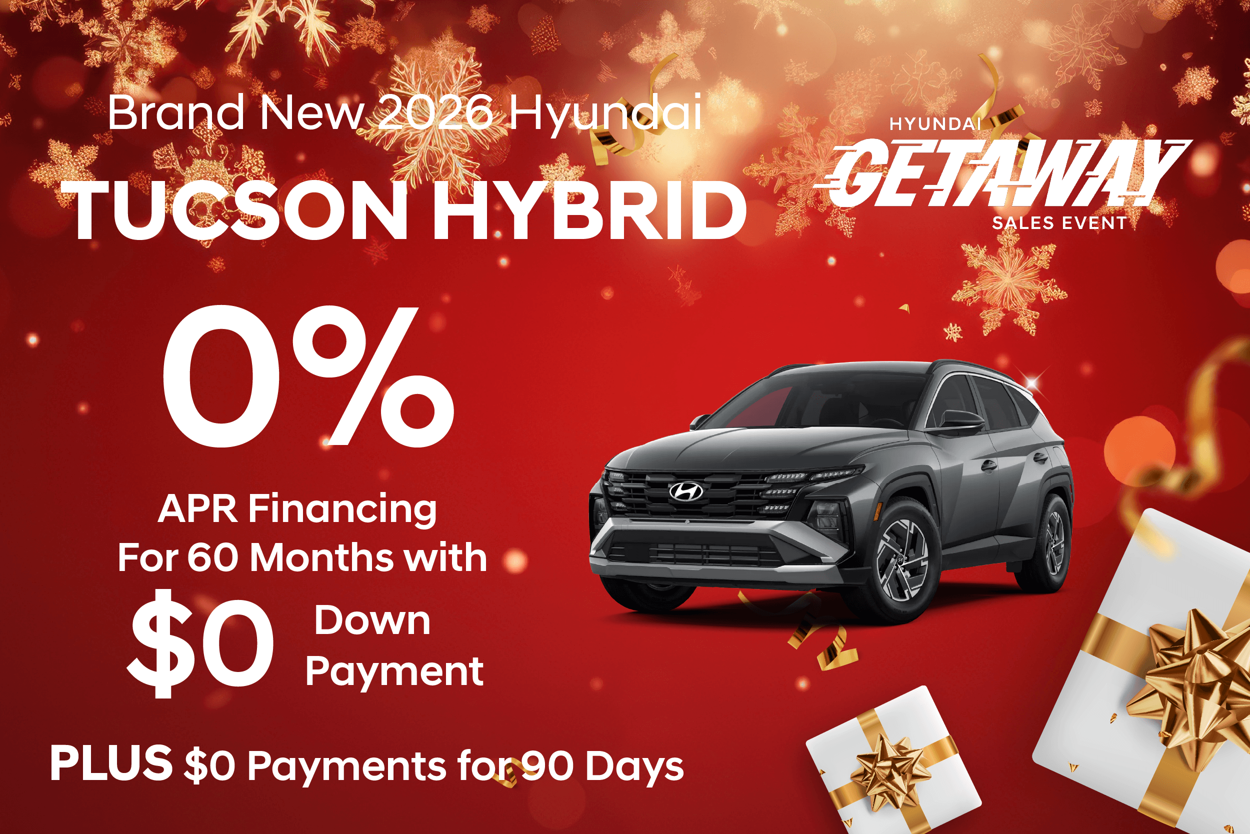 Brand New 2026 Hyundai TUCSON Hybrid