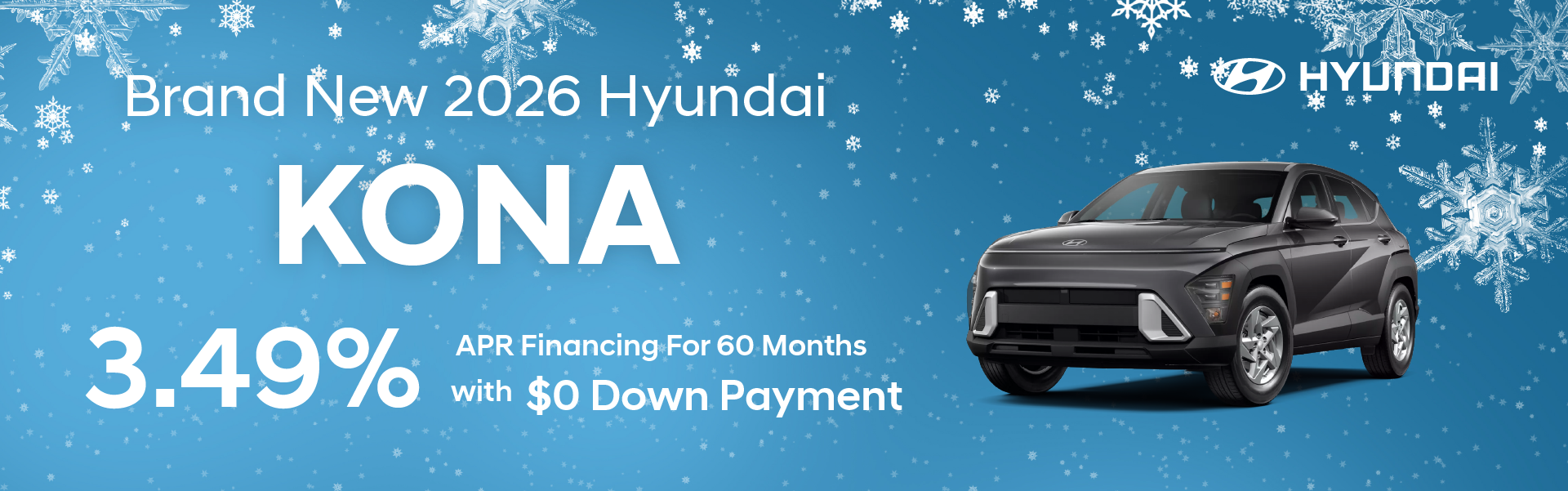 Brand New 2026 Hyundai KONA