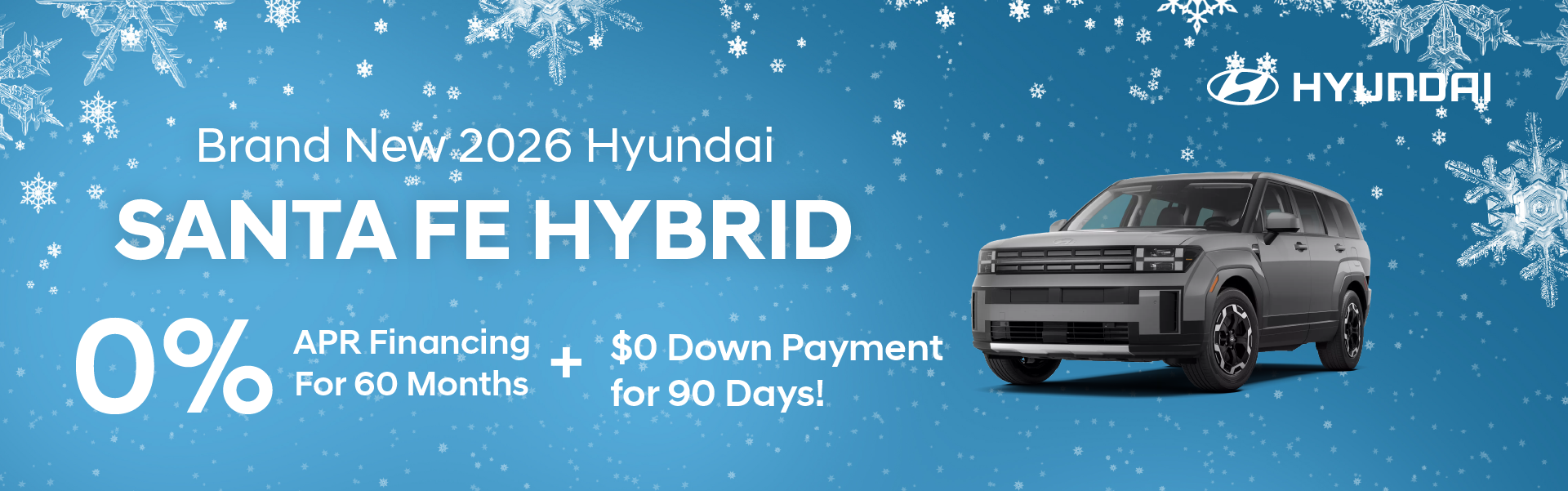 Brand New 2026 Hyundai SANTA FE Hybrid