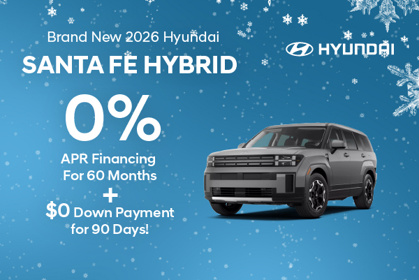 Brand New 2026 Hyundai SANTA FE Hybrid