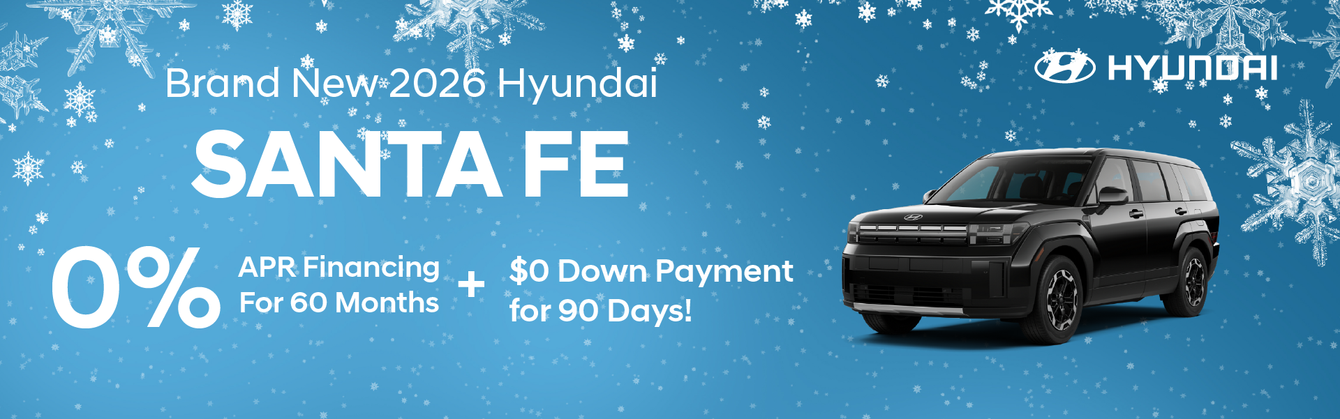 Brand New 2026 Hyundai SANTA FE