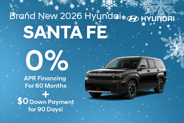 Brand New 2026 Hyundai SANTA FE