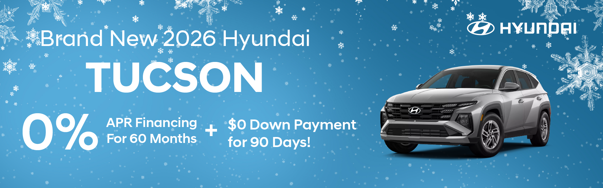 Brand New 2026 Hyundai TUCSON