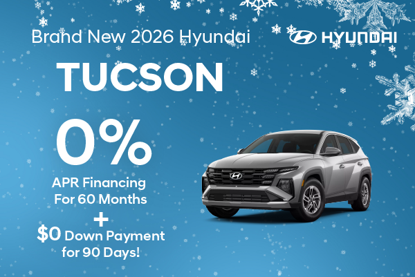 Brand New 2026 Hyundai TUCSON