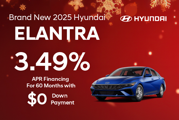 Brand New 2025 Hyundai ELANTRA