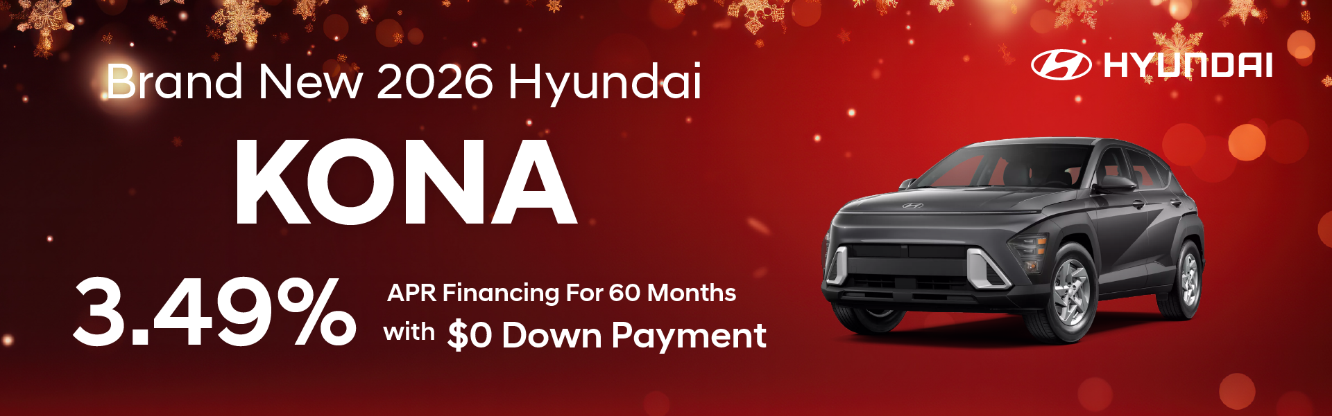 Brand New 2026 Hyundai KONA